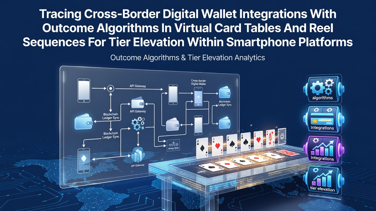 Cross-border digital wallet connections to mobile gaming algorithms and tier systems