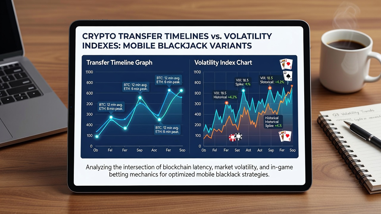Graph comparing cryptocurrency transfer completion rates to loyalty point accumulation in mobile blackjack applications